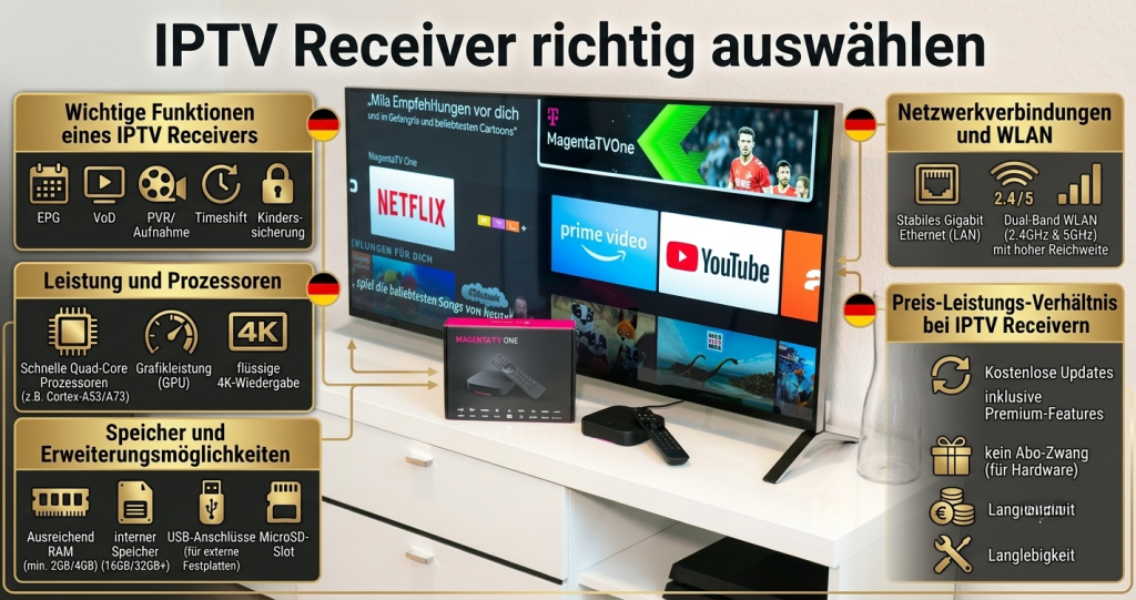 iptv for receiver