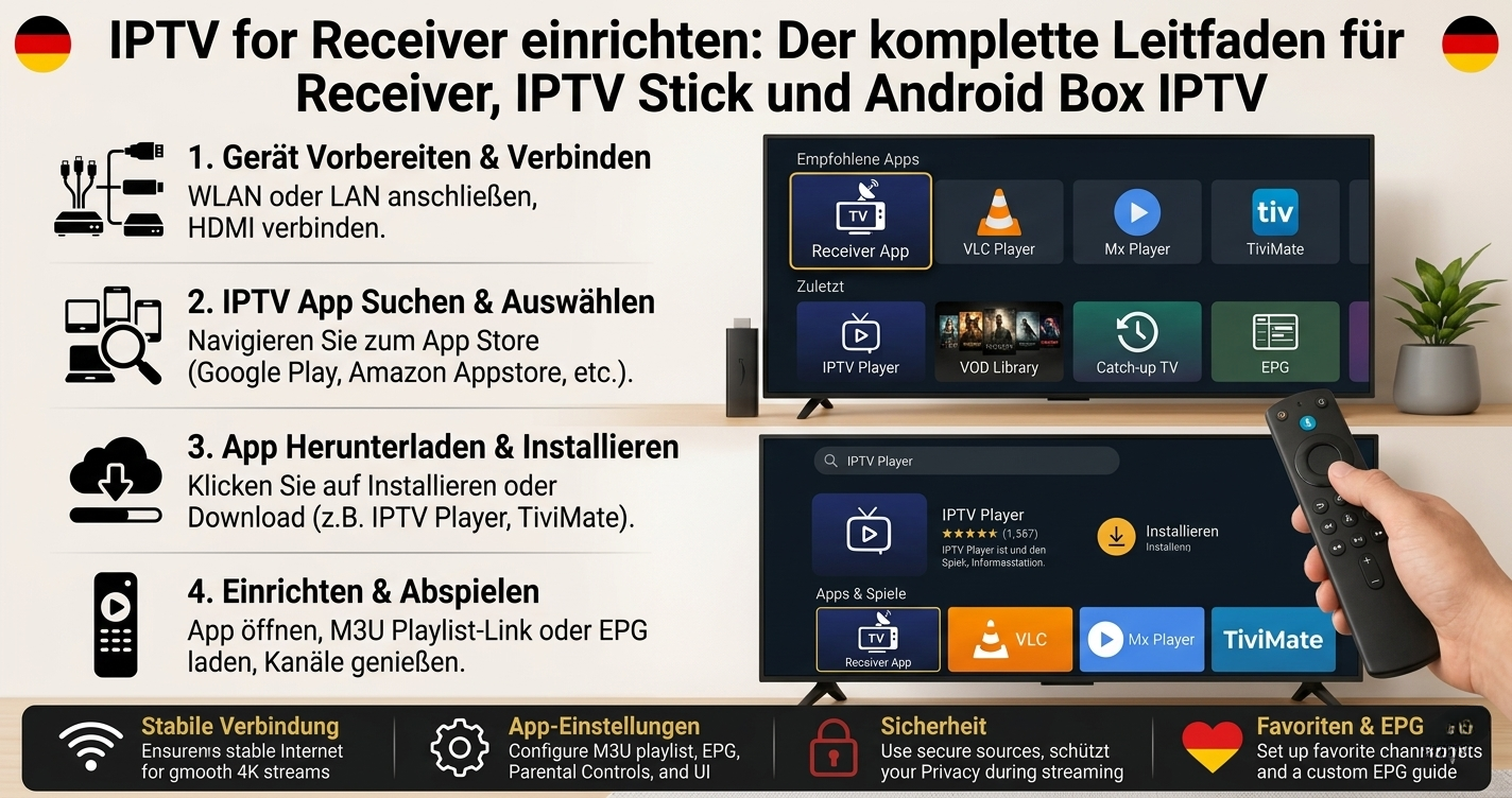 iptv for receiver